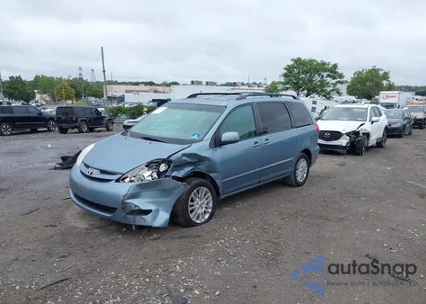 2008 Toyota Sienna Xle/Xle Limited из США, поврежденный, VIN 5TDBK22C28S017235